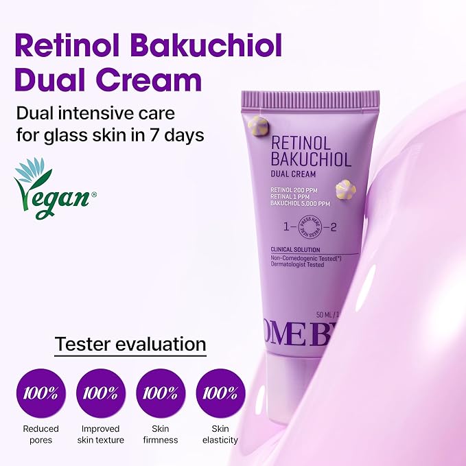SOME BY MI Retinol Bakuchiol Dual Cream & Bubble Toner