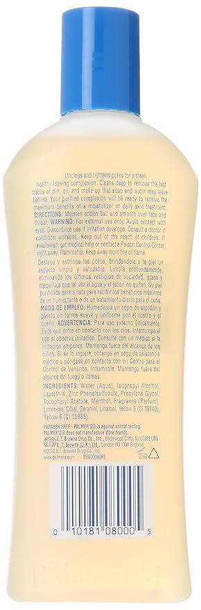 Palmer's Skin Success Deep Cleansing Facial Astringent With Vitamin E, 8.5 Ounce (Pack of 4) - Packaging May Vary