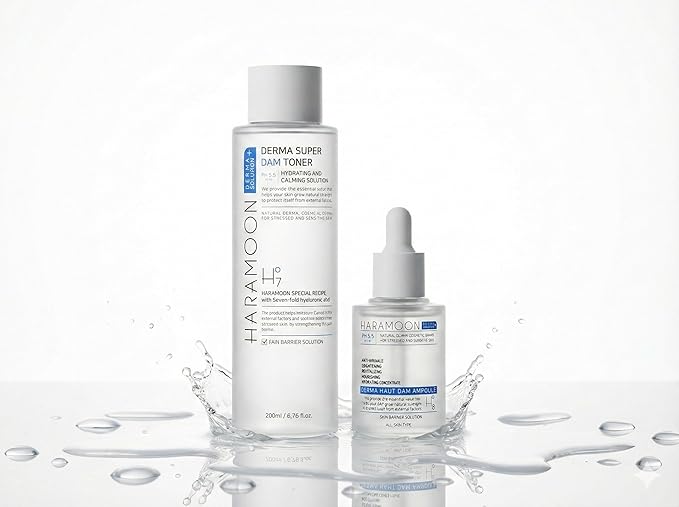 Deep Sea Water Toner | pH Balanced Korean Skincare with 7-Layer Hyaluronic Acid | Vegan Hydrating Calming Toner for Sensitive Skin 200mL