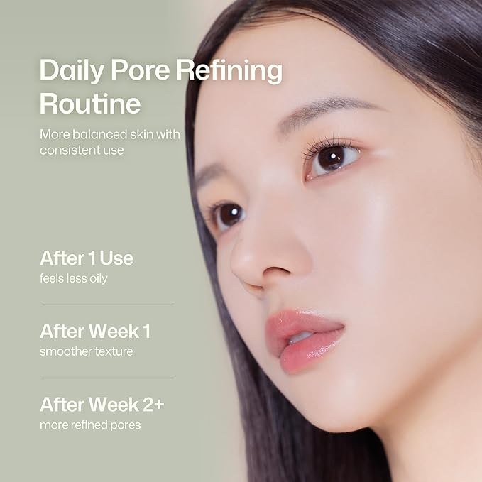 HAPA KRISTIN Pore Minimizing Serum, Korean Skincare Pore Tightening & Sebum Control for Oily and Sensitive Skin, Niacinamide + Bakuchiol, Centella Hydrating Soothing for Smoother Texture, 1.01 fl oz