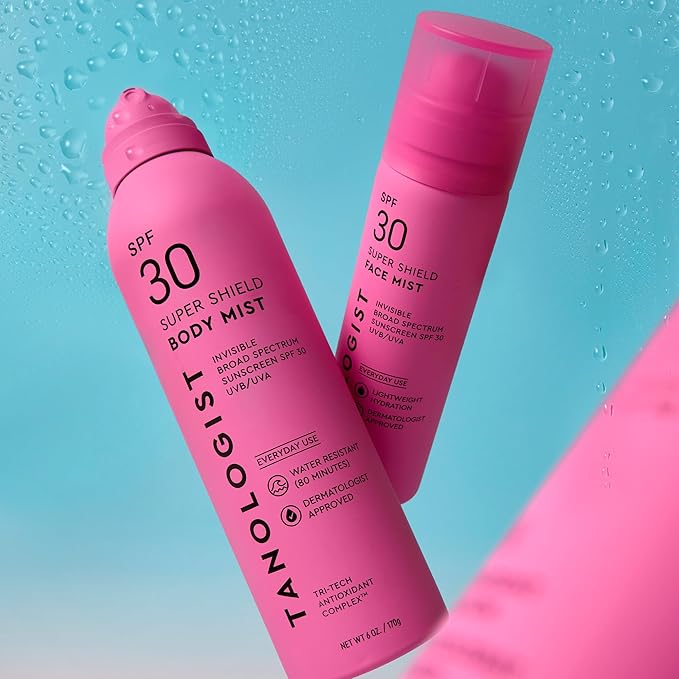 Tanologist SPF 30 Super Shield Body Mist, 6 fl. oz/177 ml Bottle