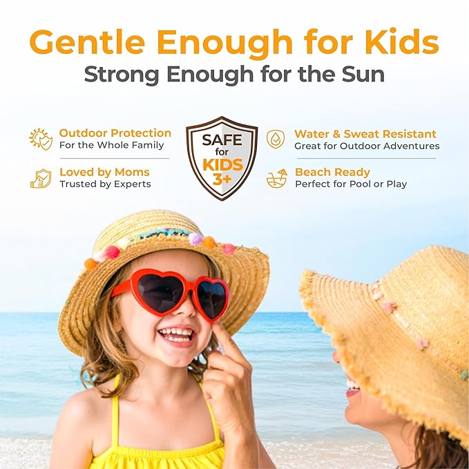 UV Doux Mineral Sunscreen SPF 50 PA+++ | Tinted, Oil-Free, Water Resistant | No White Cast | Zinc & Iron Oxide | For Sensitive & Acne-Prone Skin | Broad Spectrum, 100% Mineral | Men, Women 50g/1.7oz