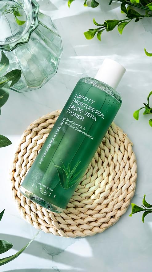 Jigott - Moisture Real Aloe Vera Toner 10.1 FL OZ/ 300ml