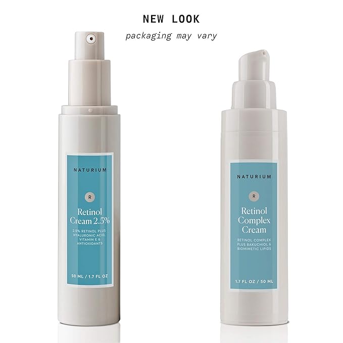 Naturium Retinol Complex Face Cream 2.5%, Moisturizing Anti-Aging Facial Cream, 1.7 oz