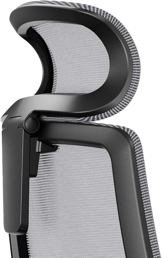Branch Adjustable Ergonomic PRO Headrest Attachment - Only Compatible Ergonomic Chair PRO - Experience Optimal Comfort and Support - Boulder