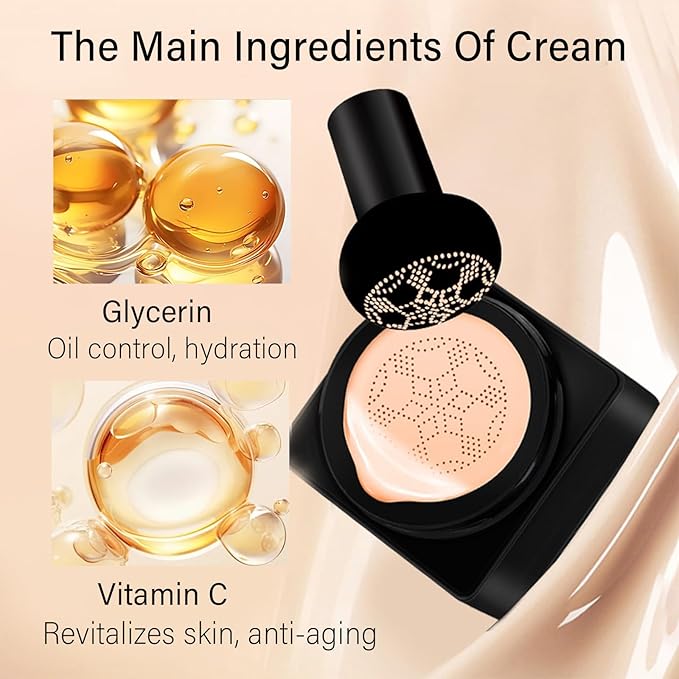 Serentia Elixir Cream Flawless Radiant Skin Instantly, Oberse Elixir BB Cream Korean - Natural Look & Hydrating, Water & Sweat-proof (02# Ivory - Buff Beige)