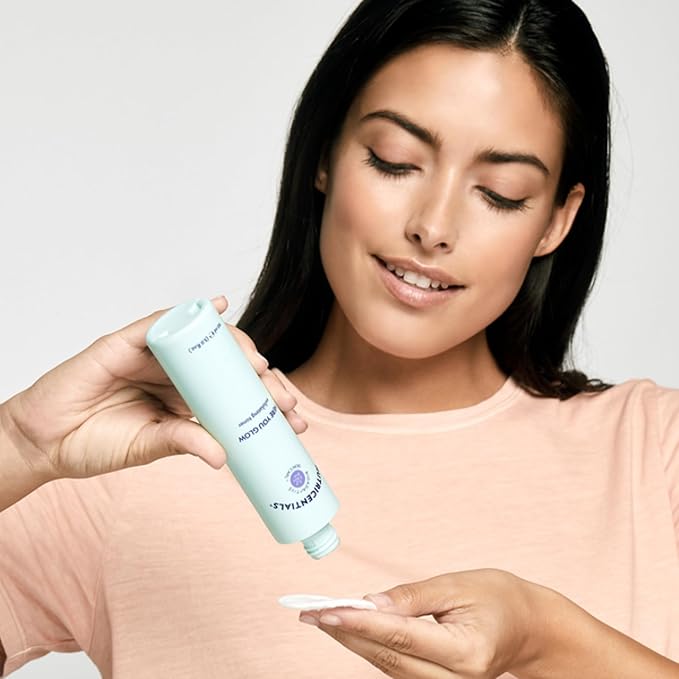 Nu Skin Here You Glow Face Exfoliator Toner | Toner for face with water, Salicylic Acid, Glycolic Acid & Hydroxy Acid Blend | Unclog Pores, Prevent Acne, Smooth & Hydrate your skin | 150 ml | 2 Pack