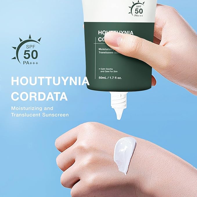 Silky Moisture Sun Cream, Silky Moisture Sunscreen, Moisturizing Sunscreen Korean SPF 50, Daily Hydrating Sun Essence (1PC)