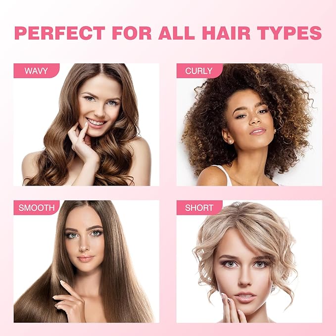 Sunnyholiday Styling Cream for Hair, Taming Wand 3-in-1 Formula Controls Flyaways, Smooths Frizz & Styles Edges Lightweight Hold, No Flaking, Slick Back Hair Products for All Hair Types (0.6 oz.).