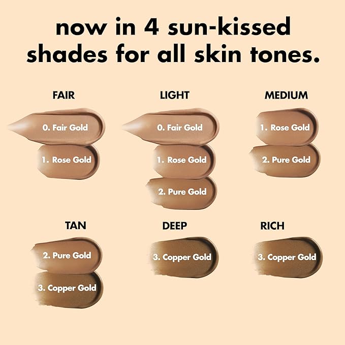 e.l.f. SKIN Bronzing Drops, Liquid Bronzer For Face & Skin, Creates A Sun-Kissed Glow, Infused With Vitamin E, Vegan & Cruelty-Free, Copper Gold