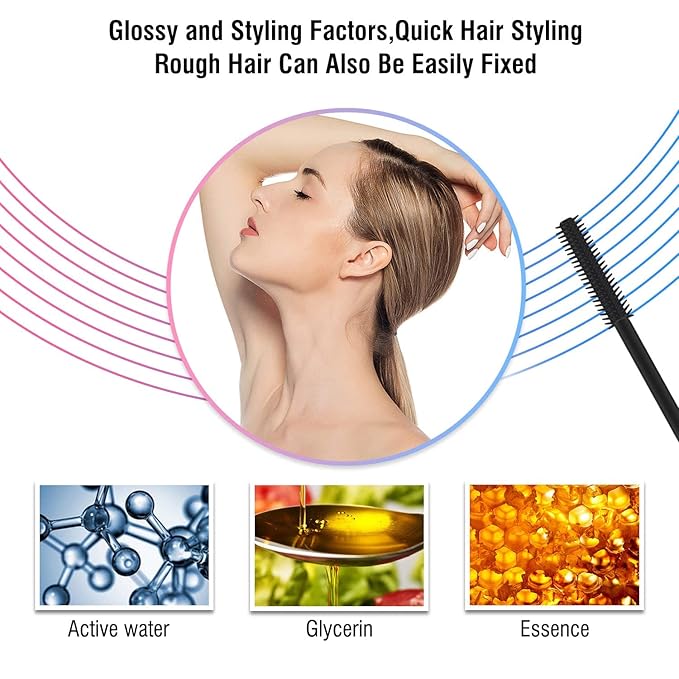 FUNAN Hair Feel Finishing Stick for Small Broken Hair, Stick, Gel Wax Women Naturally Refreshing