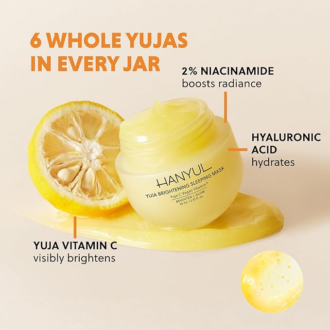 Hanyul Yuja Sleeping Mask + Toner Pads