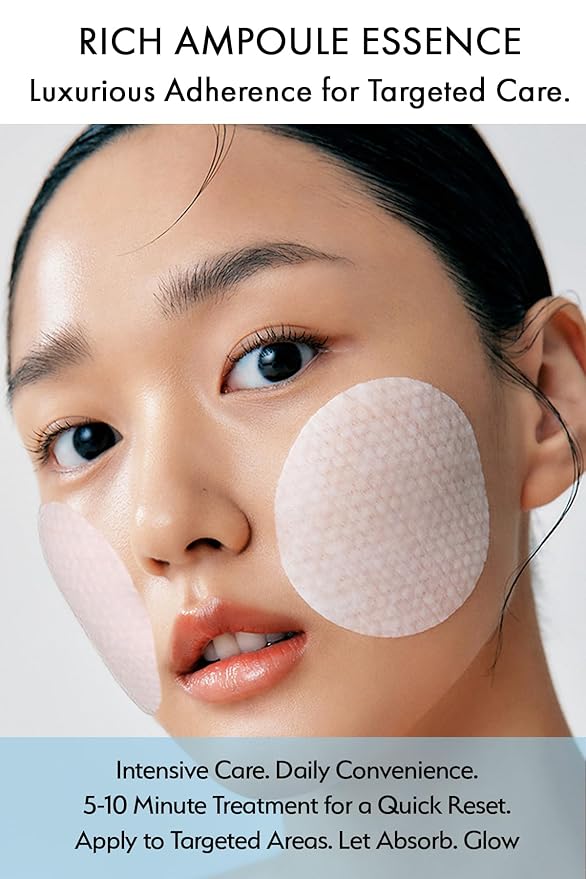 Hyaluronic Acid 3000 Ampoule Toner Pads with 11 types of Hyaluronic Acids - Hypoallergenic Face Pads helps with Clearer Skin, Pore Tightening, Moisturizing - Pad Tweezer Included - 70ct