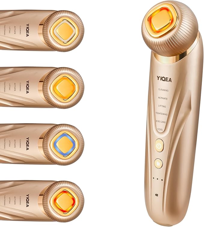 Microcurrent Facial Device, Skin Tightening Face Machine Treatment of Facial Wrinkles and mild to Moderate inflammatory