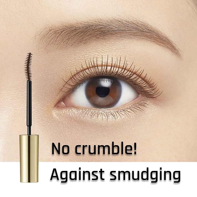 HEROINE MAKE by KISSME Brown Mascara Waterproof, Waterproof Mascara Volume and Length by Tubing Fiber for Long & Curl Eye Makeup for Women, Natural Lash Look for Sensitive Skin from Japan 1 EA