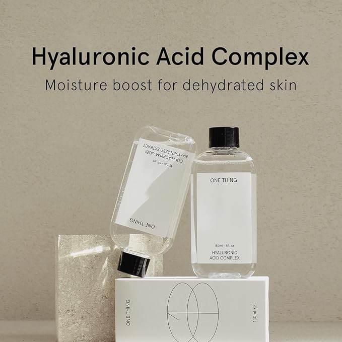 ONE THING Hyaluronic Acid Complex Essence 5.07 Fl Oz | HA Hydrating Moisturizing Vegan Daily Toner for Dry Dehydrated Sensitive Skin, Improve Radiance Glow, Repair Barrier | Korean Skin Care