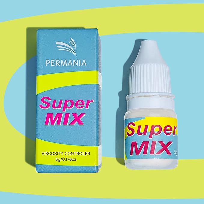 PERMANIA Korean Lash Lift Powder, Super Mix Eyelash Perm Solution Achieve Glue-Free for Lash Lift, Salon Use (Only Powder-Nourishing)