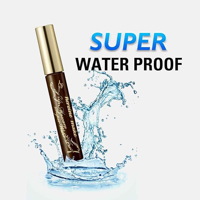 HEROINE MAKE by KISSME Brown Mascara Waterproof, Waterproof Mascara Volume and Length by Tubing Fiber for Long & Curl Eye Makeup for Women, Natural Lash Look for Sensitive Skin from Japan 1 EA