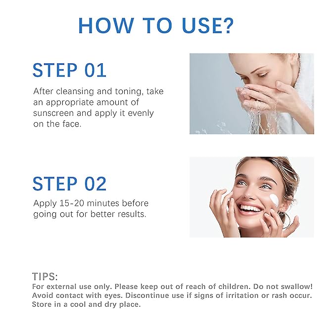 2Pcs Centella Sunscreen SPF 50, Lightweight Hyaluronic Acid Centella Asiatica Moisturizing Sunscreen, Face Sun Screen Long-Lasting Protection, Centella Madagascar Moisture Cream(1.69 fl.oz, 50ml)*2