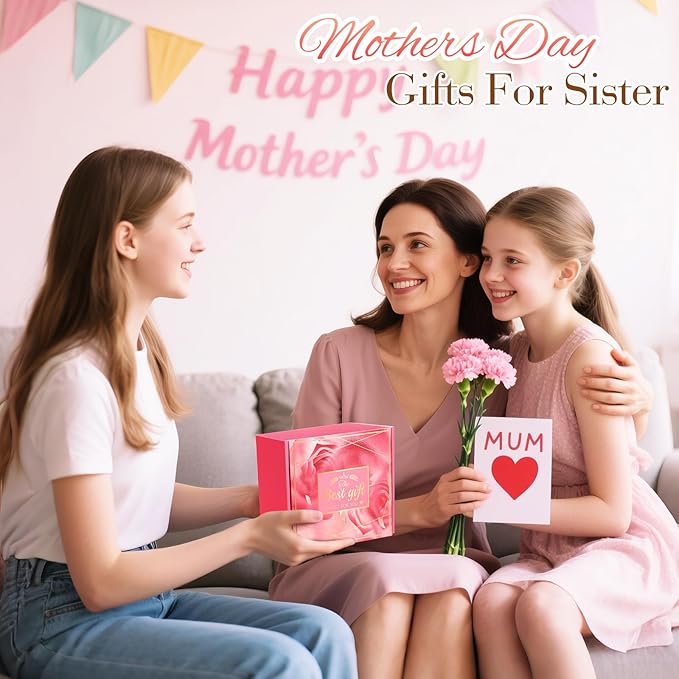 Mothers Day Gifts for Sisters from Sister: Eletorot Spa Relaxation Baskets Set for Adult, Teen, Twin, Younger, Older Sisters, Unique Gift ideas for Christmas, Valentines, Birthday, Easter, Graduation