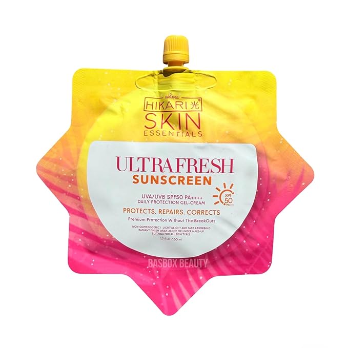 HikariSkin Essentials Ultrafresh Sunscreen SPF50 2-Pack 50ml each
