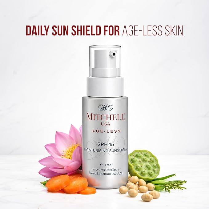 Mitchell USA Age Prevention Anti Aging Vit E Moisturizing Sunscreen SPF 45, 50ml