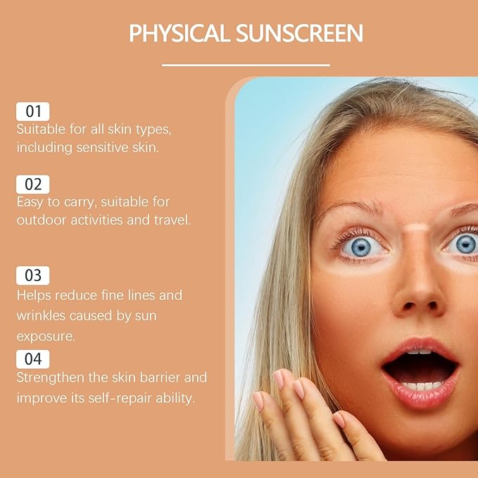 SPF 50 Sunscreen for Face & Body, Water & Sweat Resistant, Skin Care Sunscreen Lotion, Sun Cream Sunscreens Cream Lightweight & Breathable