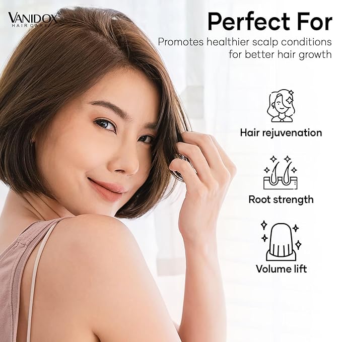 ReFortix Korean Shampoo and Conditioner Set, Enriched with Ginseng, Green Tea, and Camellia Oil, Supports Growth Stage and Helps Reduce Hair Loss for Stronger Hair (16 fl oz each)