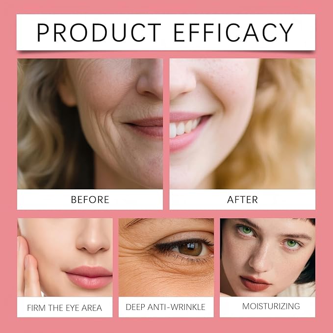 2PCS All-In-One Skin Moisturizer Cream for Face, Lotion - Nourishing, Hydrates, Firms & Reduces Wrinkles with Centella Asiatica (Cica), Collagen & Hyaluronic Acid