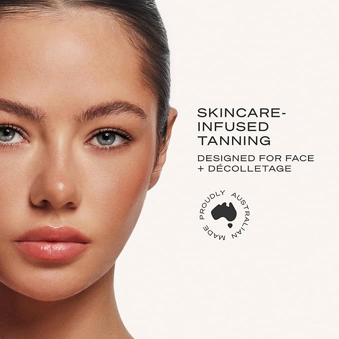 Loving Tan NEW 2 Hr Express Face Tanning Serum, Dark - Hydrating, Natural-Looking Glow Sunless Self Tanner, Dermatologist Tested, Lightweight, Naturally Derived DHA, Vegan & Cruelty-Free - 1 fl oz