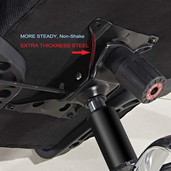 Skelang Tilt Control Mechanism Replacement, Office Chair Tilt Base Control Lift Mechanism, Swivel Base Plate Control Seat Mechanism, Mounting Hole Dimension: 10.2"×6"(L×W)