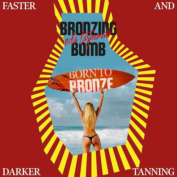 Bronzing Bomb Miami Extreme I Dark Tanning Lotion for Outdoor Sun I Fast Deep Bronze Glow, Sun Tanning Oil with Natural Oils I Non-Greasy Moisturizing Formula for Beach & Vacation I 200 ml (6.8 oz)