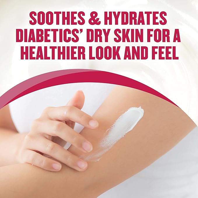 Gold Bond Diabetics' Dry Skin Relief Body Lotion, 13 oz., With Aloe to Moisturize & Soothe, Diabetic Lotion for Dry Skin