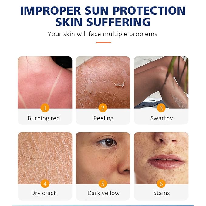 DISAAR BEAUTY Sunscreen Spray SPF50+ HA Hyaluronic Acid Snail Hydration Repair UVA/UVB 160ml/5.41oz