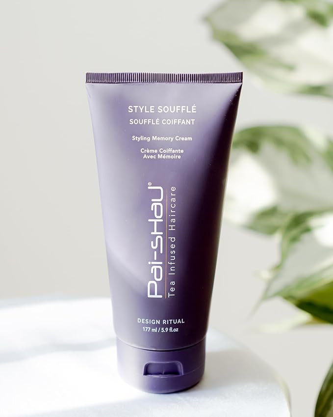 Pai-Shau - Style Soufflé Styling Cream, Medium Hold Hair Cream for Frizz Control, Soft Volume and Shine, Lightweight Styling Cream for All Hair Types and Textures (5.9 Fl Oz)