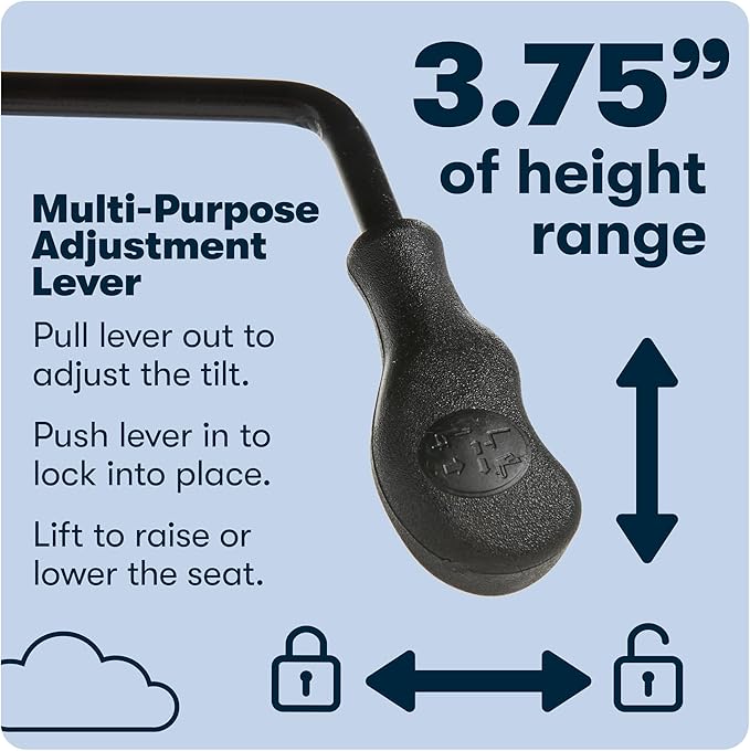 Serta Connor Executive Office Chair, Ergonomic Computer Chair with Layered Body Pillows, Contoured Lumbar, Adjustable Seat Height, Bonded Leather, Cognac