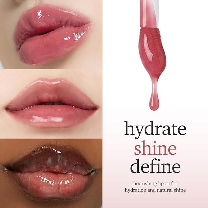 NOONI Korean Lip Oil - Applewine | Long-Lasting, Moisturizing, Plumping, Revitalizing for Dry Lips, Waterproof, No Peel Off, Hydrating Lip Stain, Stocking Stuffers, Gifts For Women, 0.12 FL Oz