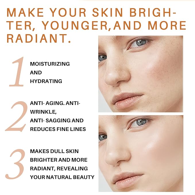 Lanthome Turmeric Face Cream for Face Care Anti-Aging Cream Brightening Face Moisturizer Cream,Skin Repair,Turmeric Moisturizing Cream for Dark Spots Remover,Evens Skin Tone-50g