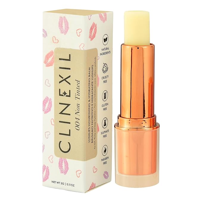 Lip Balm – Hydrating Lip Repair with Cold-Pressed Oils, 10% Squalane, Vitamin E & Ceramides – Moisturizing Lip Butter for Dry Cracked Lips – Clean, Non-Toxic Lips Care for Women – 004 NT