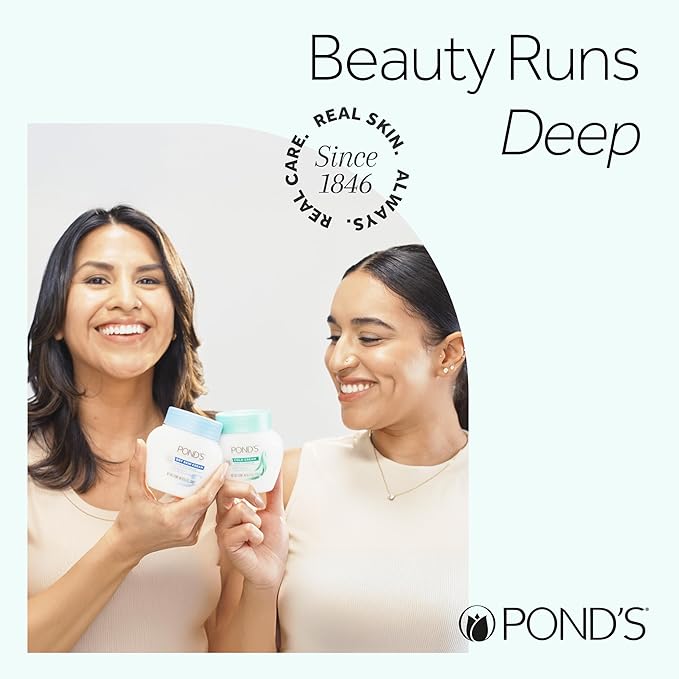 POND’S Rejuveness Face Cream – Anti-Aging Face Moisturizer with AHA’s, Vitamin E & Collagen – Daily Wrinkle Cream for Women – Hydrating Collagen Face Cream – Dermatologist Tested, 14.1 oz