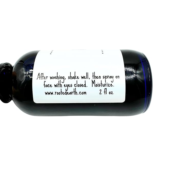Chaga Unscented Face Toner - 2 fl oz - Herbal Mushroom Spray - Infused Natural Facial Mist for Dry Skin