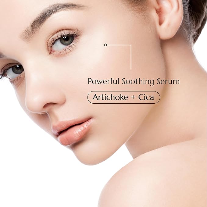 Molvany Complete Skin-Calming Trio – Toner Pads and Articica Serum and Soothing Cream