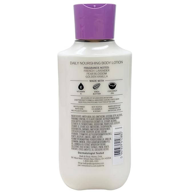 Bath & Body Works Moonlit Goddess 2 Daily Nourishing Body Lotions with a Lavender Dream Bar Soap