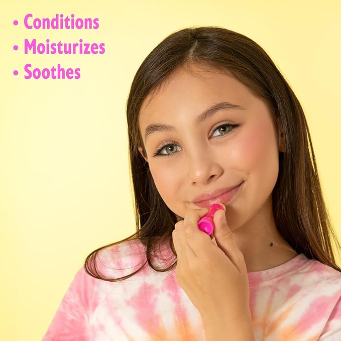 Lip Smacker Ice Freeze Balm, Ultra-Hydrating & Cooling Lip Balm with Refreshing Flavor, Sheer Tint & Minty Sensation, Soft-Served Creamy Formula, Moisturizing & Nourishing Lip Care - Peppermint