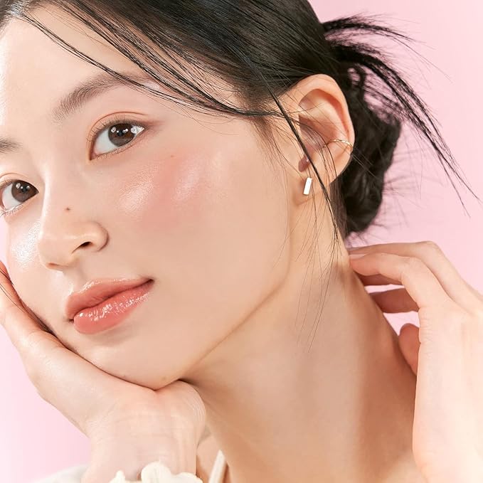 rom&nd GLASTING MELTING BALM 02 Lovey Pink | K-Beauty Vegan Tinted Lip Balm for Dewy, Hydrated, & Plump Lips | Non-Sticky Glossy Finish & Buildable Vibrant Color