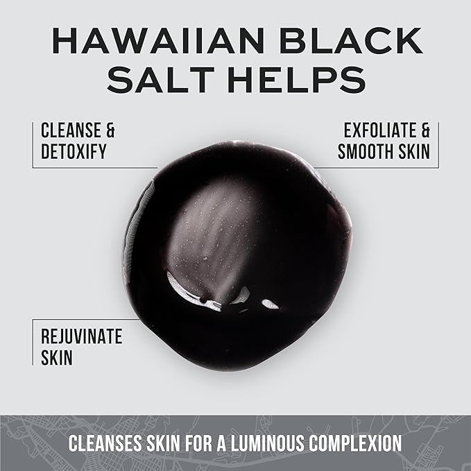 Freeman Exotic Blends Hawaiian Black Salt Peel Off Facial Mask, 6 fl.oz./175 mL Tube