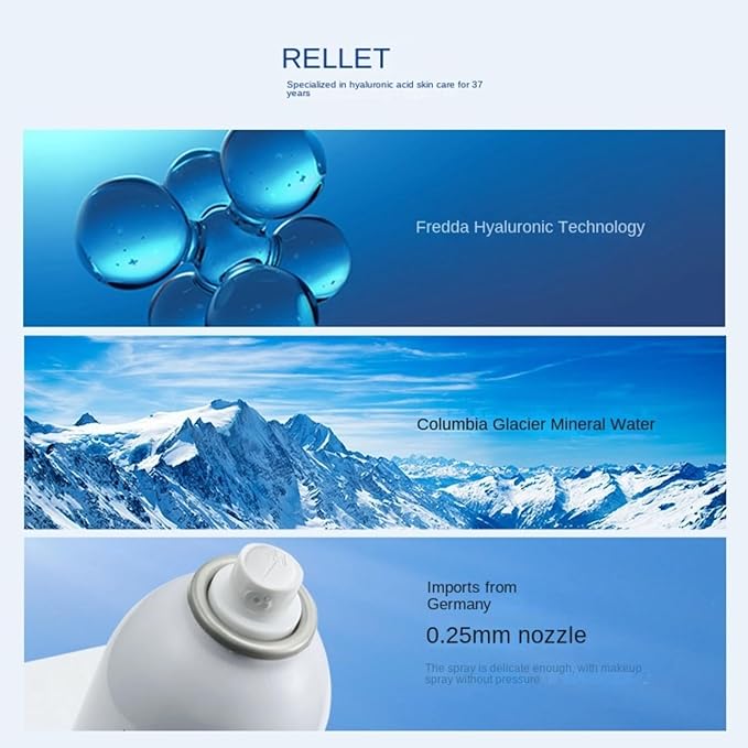 Hyaluronic Acid Moisturizing spray Women's Soothing Moisturizing Toner Makeup Lotion Skin Care Lotion Makeup Setting