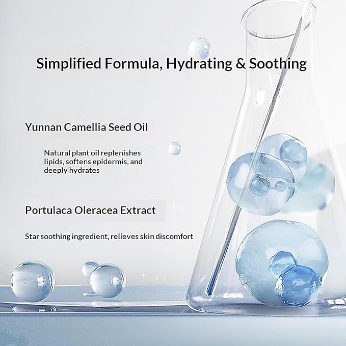 Winona Extreme Moisture Toner, Herbal Formula with Yunnan Camellia Extract and Seaweed, Soothing and Hydrating for Sensitive Skin, 120g