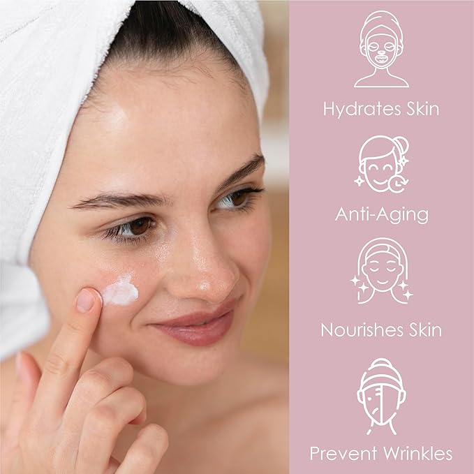Hydrating Facial Emulsion with Hialuronika for Radiant Skin. Nourishes, Hydrates, Rejuvenates and leave your Skin with a Radiant Glow - Anti-aging - 1.69 fl oz