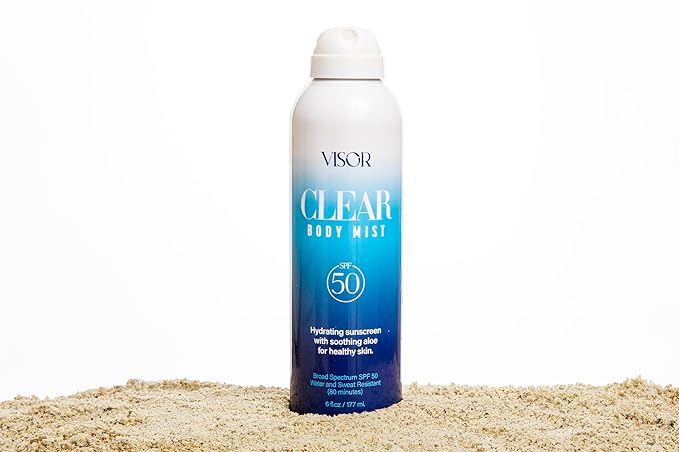 Clear Body Mist SPF 50 by Visor Skincare